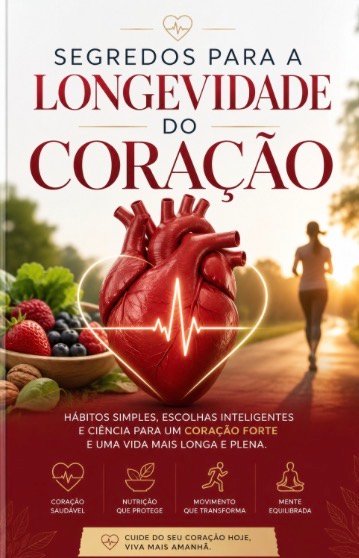 Capa do ebook Segredos para a Longevidade do Coração